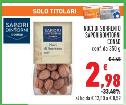 Noci di Sorrento Sapori&Dintorni Conad