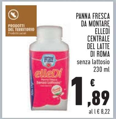 Panna Fresca da Montare ElleDi