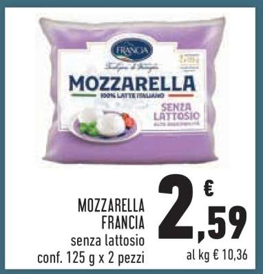 Mozzarella Francia