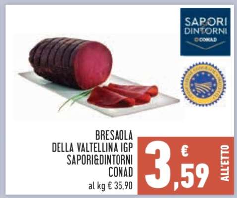 Bresaola della Valtellina IGP