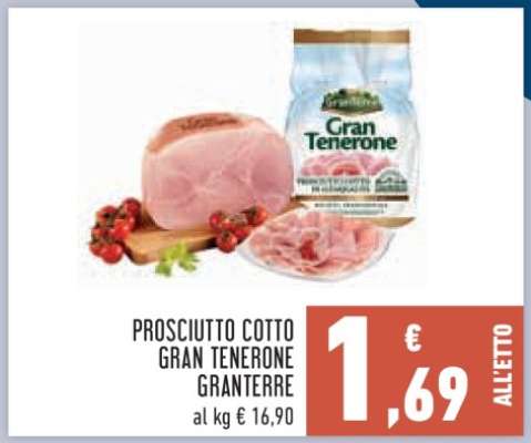 PROSCIUTTO COTTO GRAN TENERONE GRANTERRE