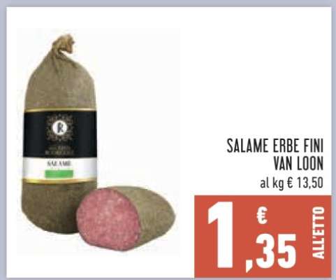 SALAME ERBE FINI VAN LOON