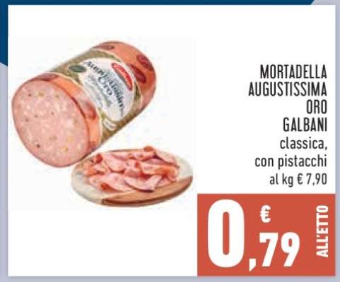 Mortadella Augustissima Oro Galbani