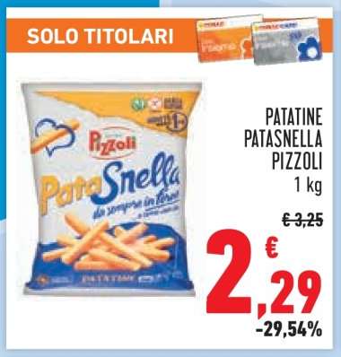Patatine Patasnella Pizzoli