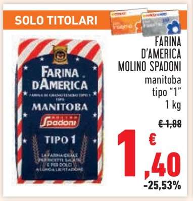 FARINA D’AMERICA MOLINO SPADONI
