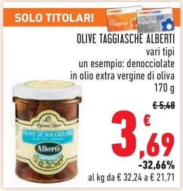 Olive Taggiasche Alberti