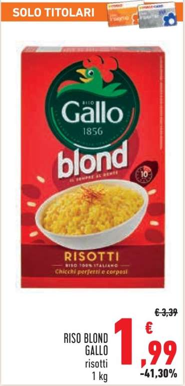 Riso Blond Gallo