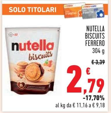 Nutella Biscuits Ferrero