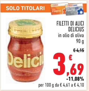Filetti di Alici Delicius