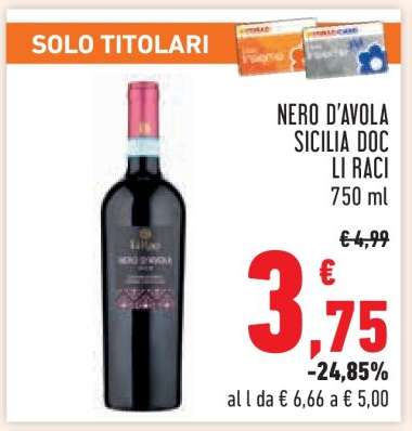 Nero d'Avola Sicilia DOC Li Raci
