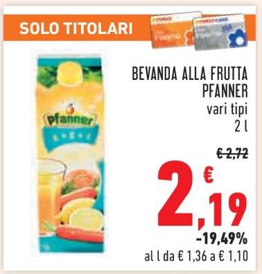 Bevanda alla frutta Pfanner