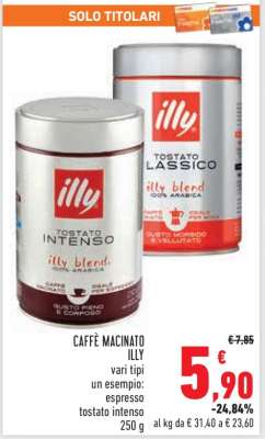 Caffè Macinato Illy