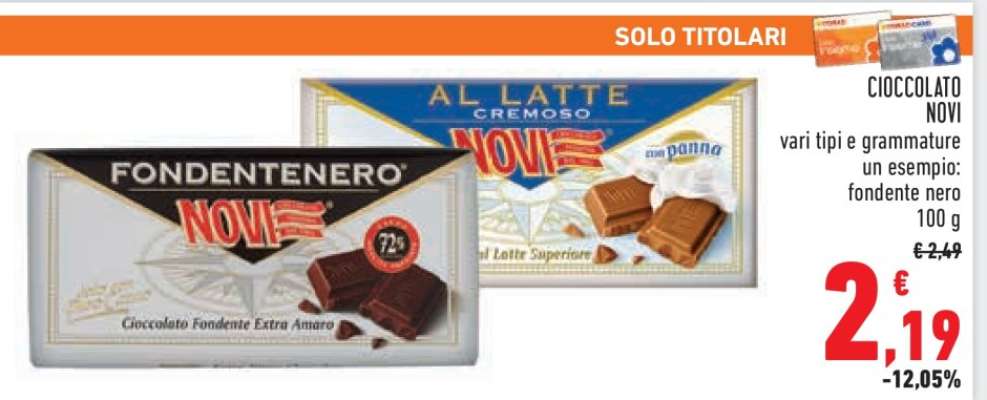 Cioccolato Novi