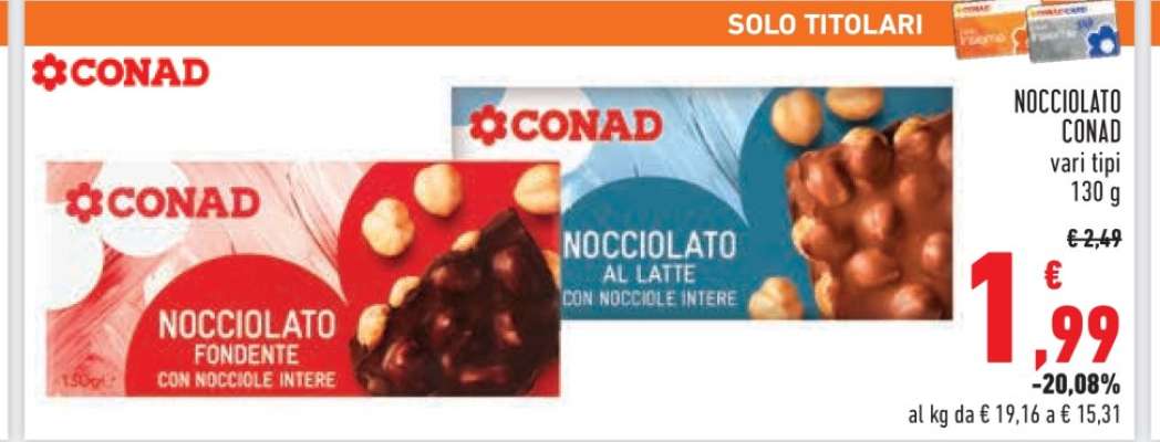 NOCCIOLATO CONAD