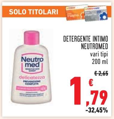 Detergente Intimo Neutromed