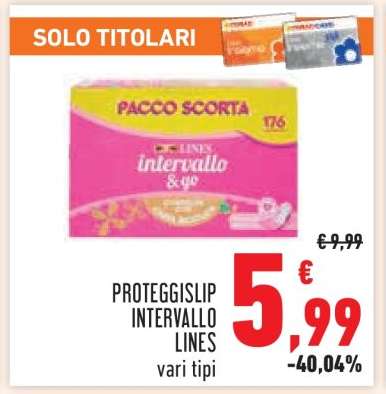 Proteggislip Intervallo Lines