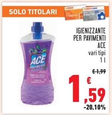 Igienizzante per Pavimenti ACE