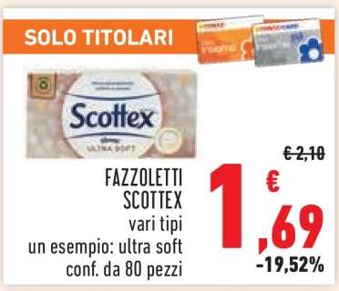 FAZZOLETTI SCOTTEX