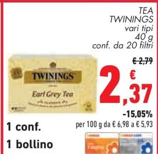 TEA TWININGS vari tipi