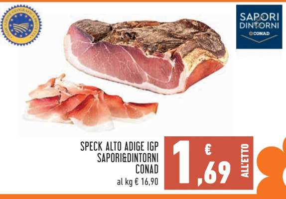SPECK ALTO ADIGE IGP SAPORI&DINTORNI CONAD