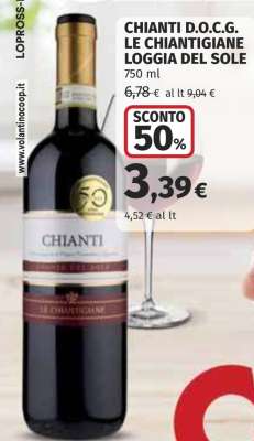 CHIANTI D.O.C.G. LE CHIANTIGIANE LOGGIA DEL SOLE