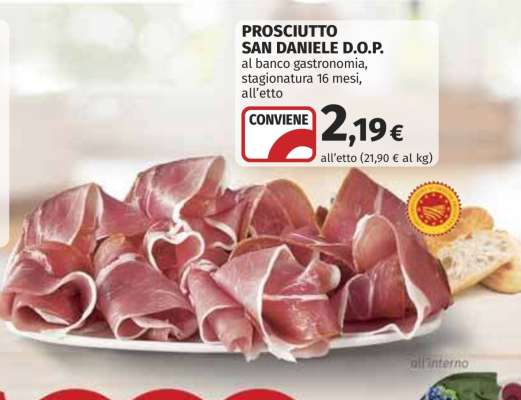Prosciutto San Daniele D.O.P.