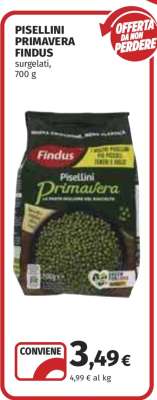 Pisellini Primavera Findus