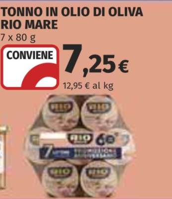 Tonno in olio di oliva Rio Mare