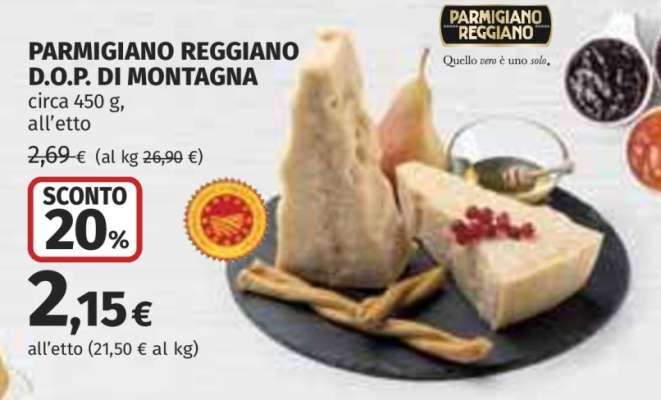 Parmigiano Reggiano D.O.P. di Montagna