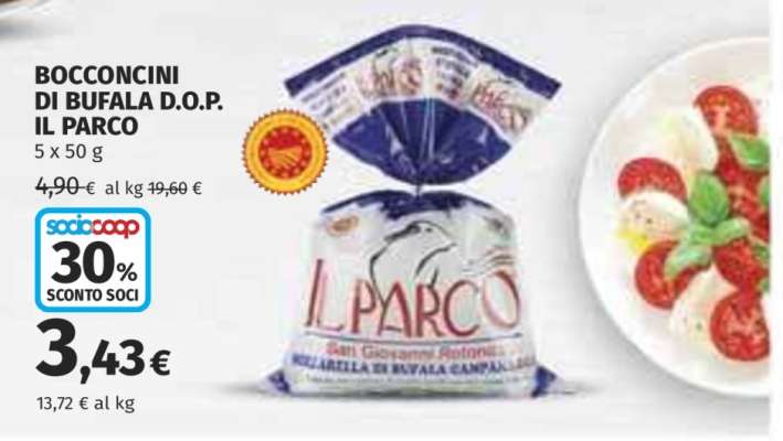 BOCCONCINI DI BUFALA D.O.P. IL PARCO