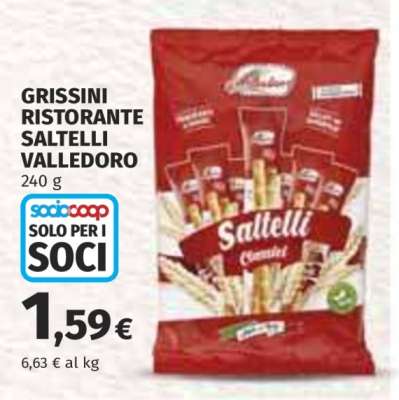 Grissini Ristorante Saltelli Valledoro