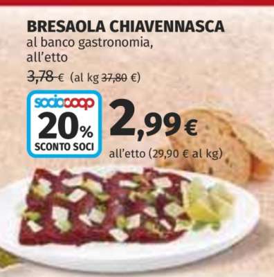 BRESAOLA CHIAVENNASCA