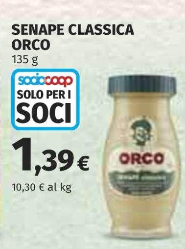 SENAPE CLASSICA ORCO
