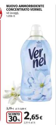 NUOVO AMMORBIDENTE CONCENTRATO VERNEL