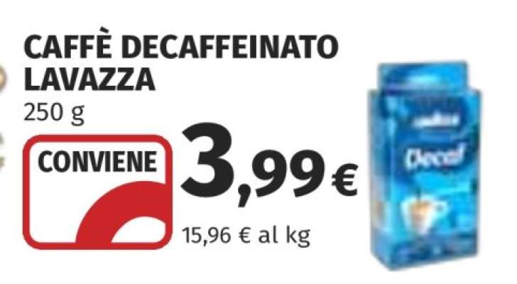 CAFFÈ DECAFFEINATO LAVAZZA