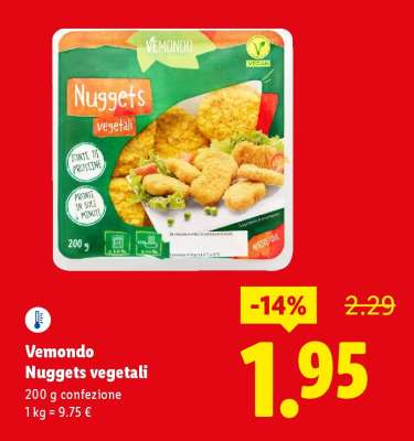 Vemondo Nuggets vegetali