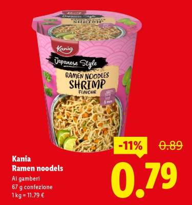 Kania Ramen noodles