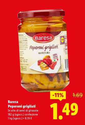 Baresa Peperoni grigliati