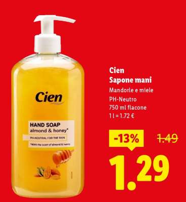 Cien Sapone mani