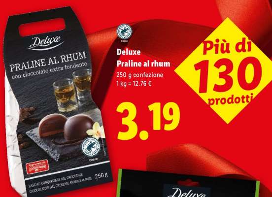 Deluxe Praline al rhum