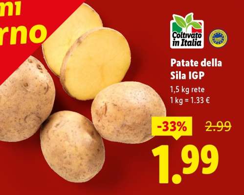 Patate della Sila IGP