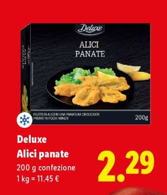 Deluxe Alici panate