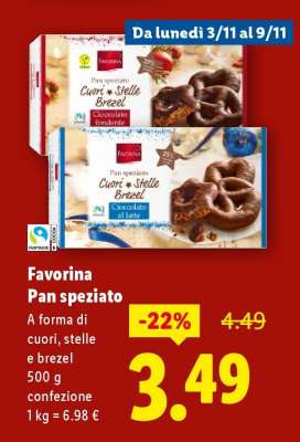 Favorina Pan speziato