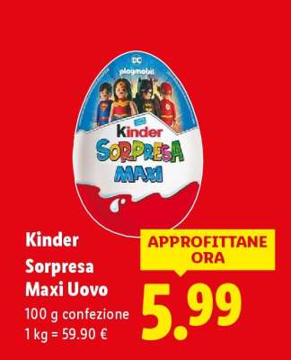 Kinder Sorpresa Maxi Uovo