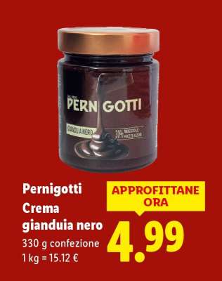 Pernigotti Crema Gianduia Nero
