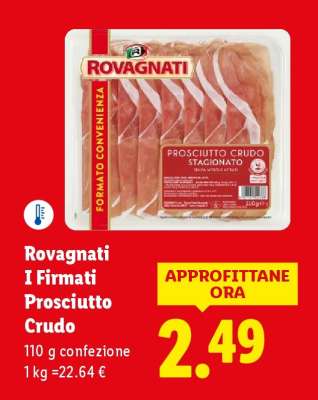 Rovagnati I Firmati Prosciutto Crudo