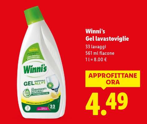 Winni's Gel lavastoviglie