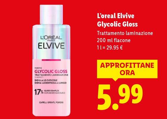 L'oreal Elvive Glycolic Gloss