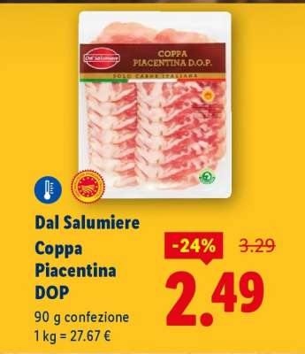 Dal Salumiere Coppa Piacentina DOP