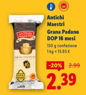 Antichi Maestri Grana Padano DOP 16 mesi